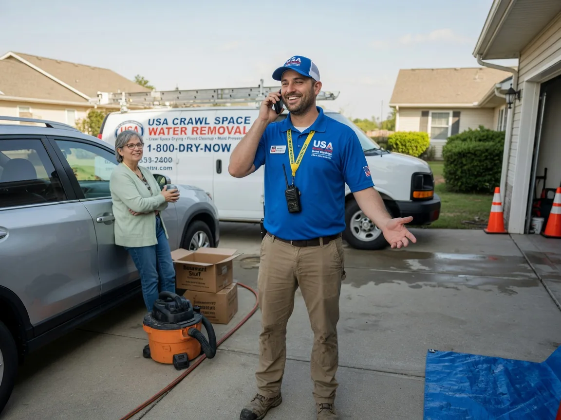 Crawl Space Water Removal Alverda, PA FAQs
